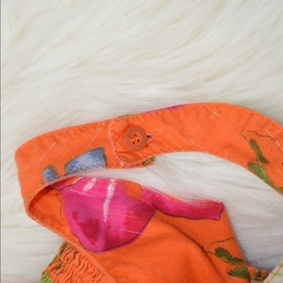 Blueberi‎ Blvd Mixed Print Ruffle Tier Halter Smocked Back Sun Dress, 24 Months - Picture 2 of 8